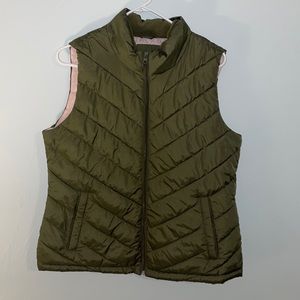 Gap army green vest